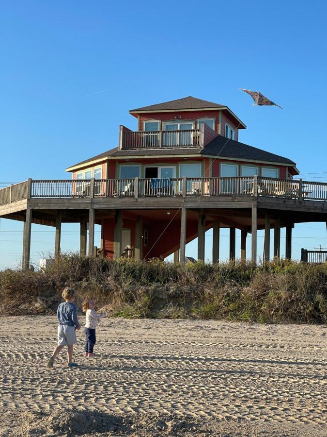 Stunning Beachfront 3 Bedroom Home, Coralmoonbeach Bolivar Peninsula ภายนอก รูปภาพ